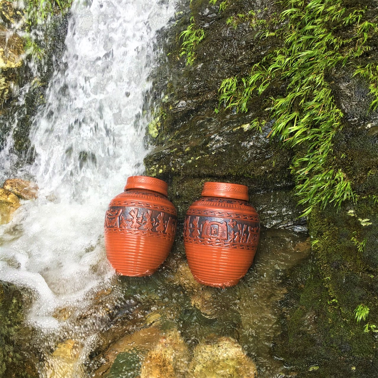Chum gốm ủ rượu tại Sauchua Spirit Sapa